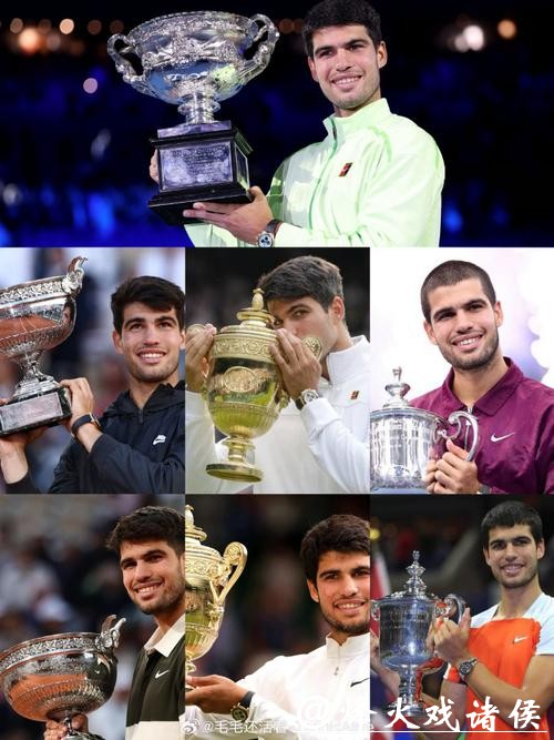 时隔五年回归澳网，费德勒搭档阿加西表演双打，他看好阿尔卡拉斯实现全满贯